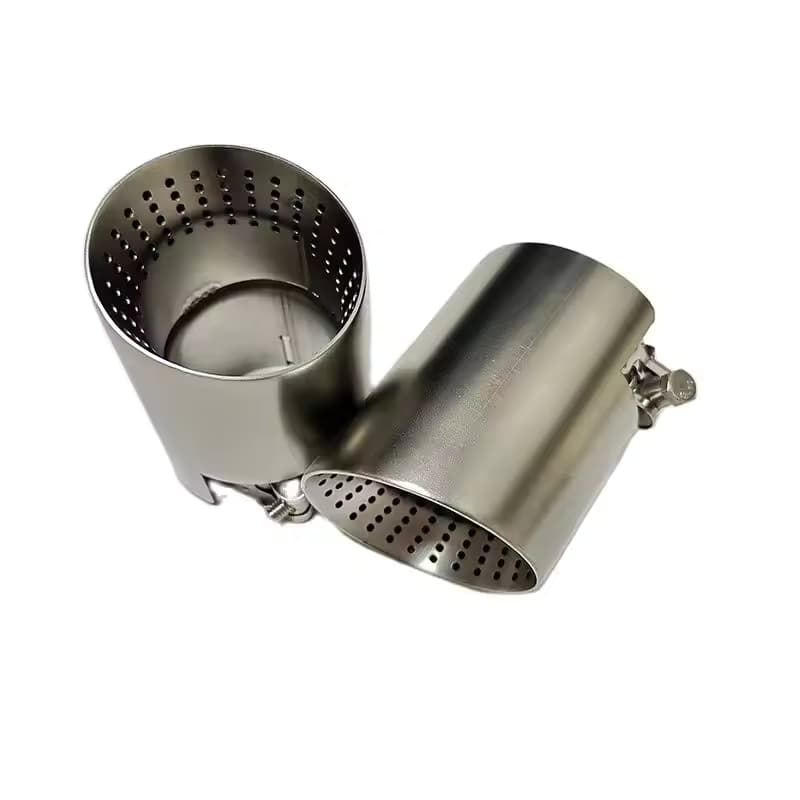 Drilled Slotted GT Exhaust Tips - part number SDK-EX-1002