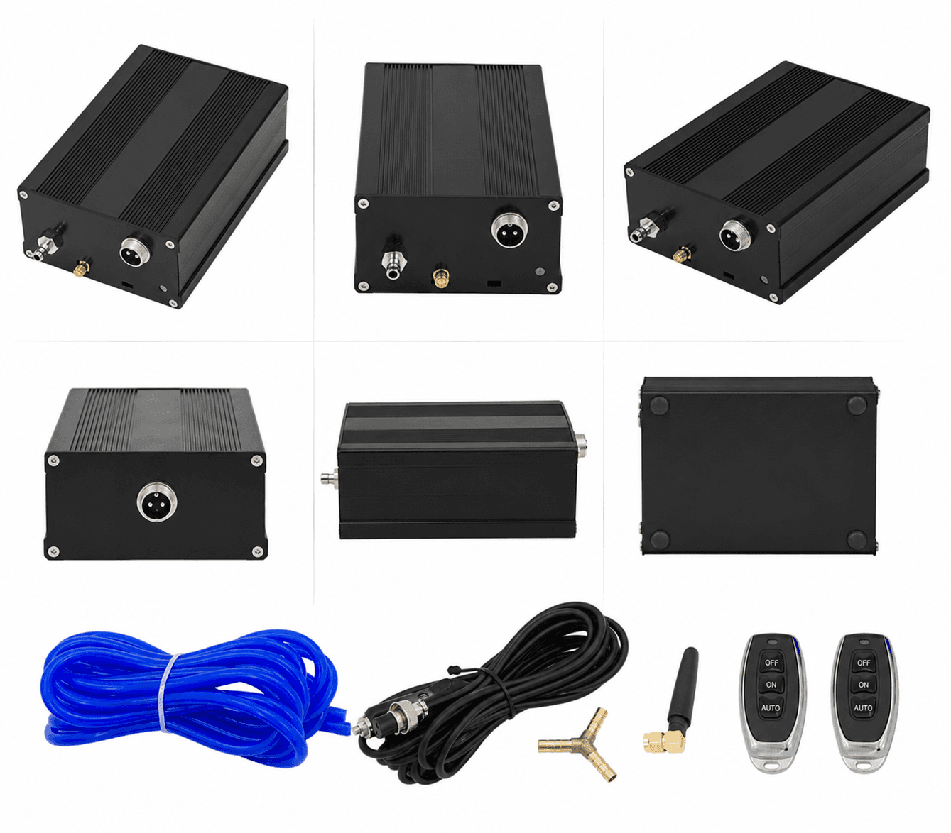 Vacuum-Actuated Exhaust Valve with Wireless Remote Controller - part number SDK-EX-2001