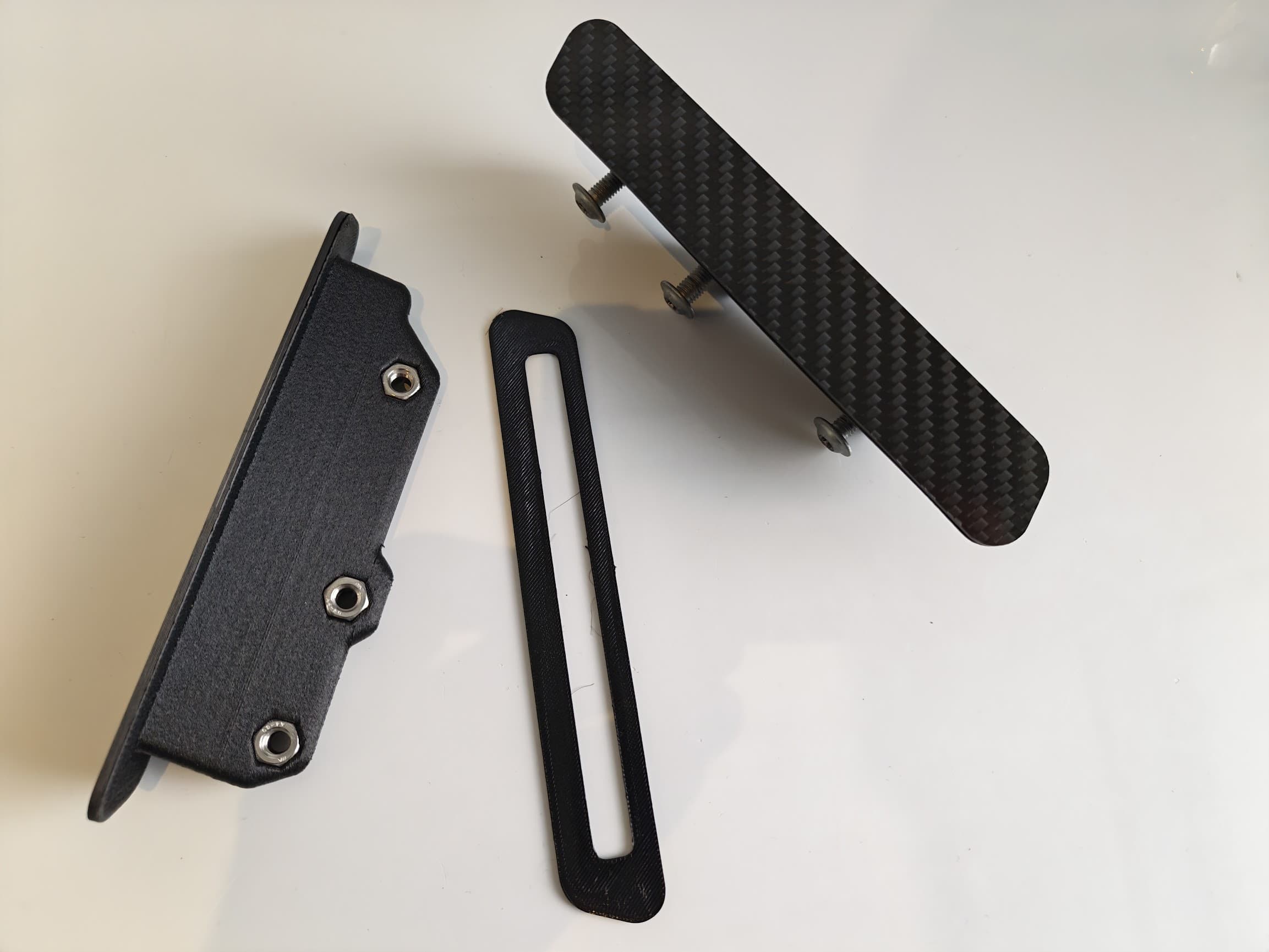 Porsche GT4 'Touring' Wing Delete Kit in Carbon Fiber - view 6