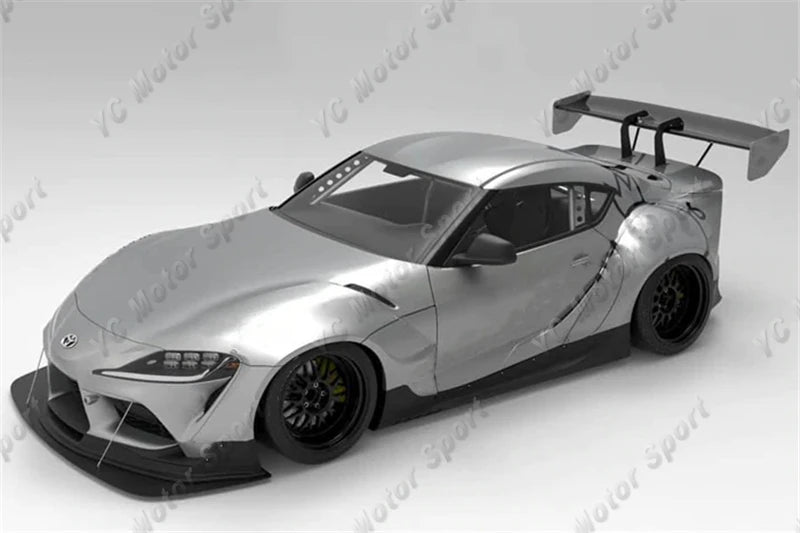 Car Styling FRP Fiber Glass PD RB Aero V1.5 Style Body Kit Fit For 2019-2021 Toyota Supra MK V A90 A91 Splitter GT Wing Fender