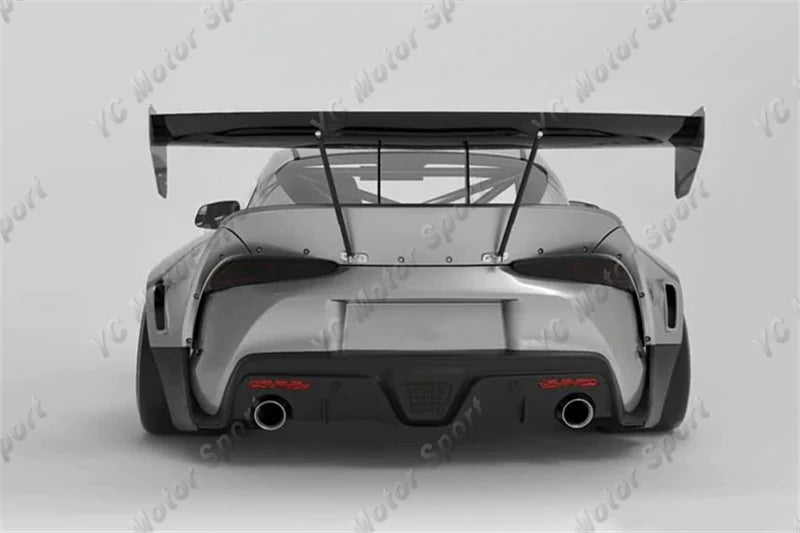 Car Styling FRP Fiber Glass PD RB Aero V1.5 Style Body Kit Fit For 2019-2021 Toyota Supra MK V A90 A91 Splitter GT Wing Fender